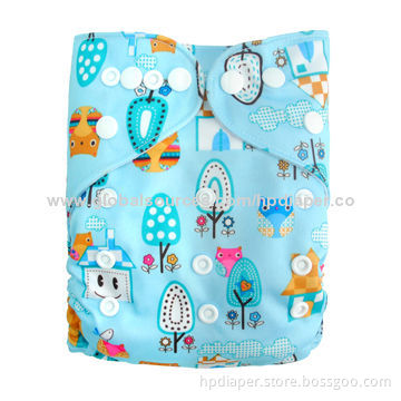 Diaper Supplier with Printed and Reusable